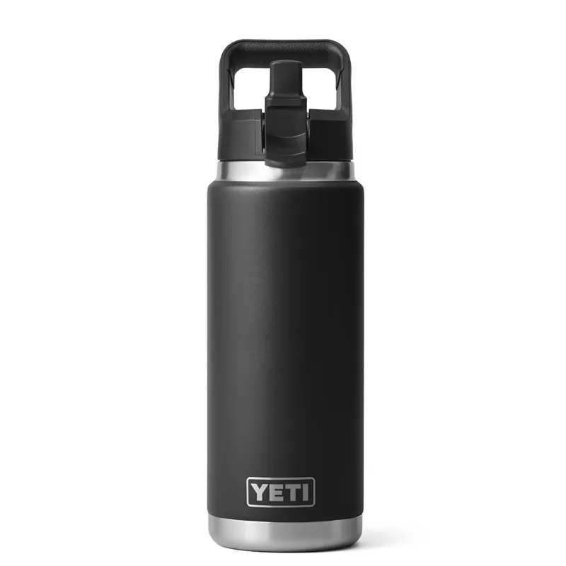 Yeti Rambler 26oz Straw Bottle in Black-2